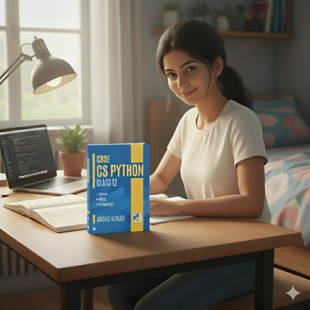 CBSE Class 12 CS Python Book by Anand Sir